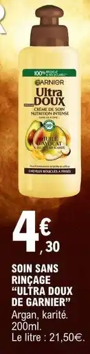 E.Leclerc Soin sans rinçage 'Ultra Doux de Garnier' offre
