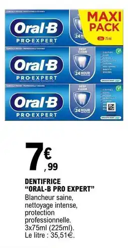 E.Leclerc Oral B Pro-Expert offre