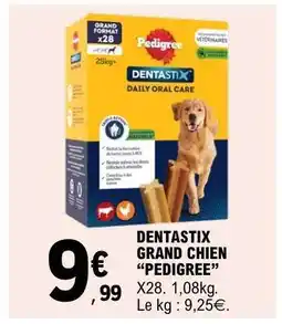 E.Leclerc DENTASTIX GRAND CHIEN “PEDIGREE” offre