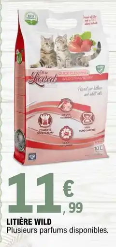 E.Leclerc LITIÈRE WILD offre