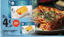 E.Leclerc LASAGNES AU THON SURGELEES COMPTOIR DES MARÉES offre