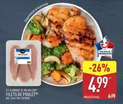 ALDI ST-CLÉMENT LE VOLAILLER FILETS DE POULET offre