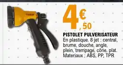 E.Leclerc PISTOLET PULVERISATEUR offre