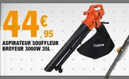 E.Leclerc Aspirateur Souffleur Broyeur 3000W 35L offre