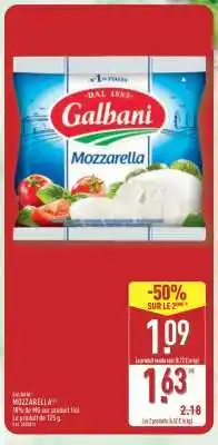 ALDI GALBANI Mozzarella offre