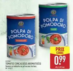 ALDI Cucina Tomates Concassées Aromatisées offre