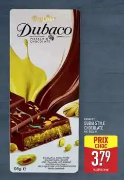 ALDI Dubaco Dubai Style Chocolate offre