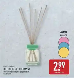 ALDI HOME CREATION DIFFUSEUR DE PARFUM offre