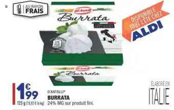 ALDI Burrata offre