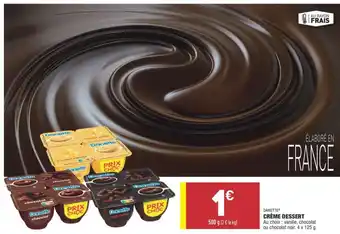 ALDI Crème dessert offre