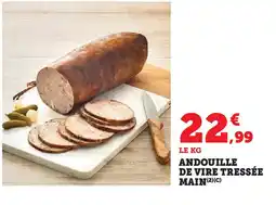 Super U Andouille de vire tressée main offre