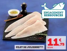 Super U Filet de julienne offre