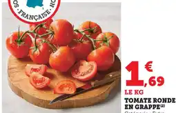 Super U Tomate ronde en grappe offre