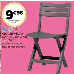 Gifi Chaise relax offre