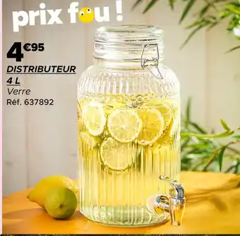 Gifi Distributeur 4 l offre