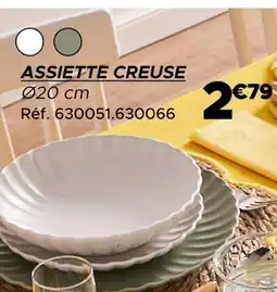 Gifi Assiette creuse offre