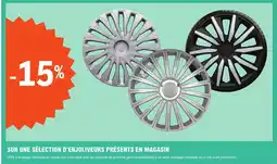 E.Leclerc L'Auto Sur une sélection d'enjoliveurs présents en magasin offre