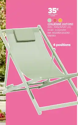 Gifi Chilienne oxford offre