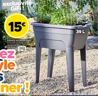 Gifi Espace potager gary offre