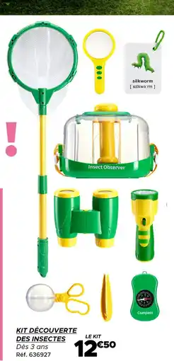 Gifi Kit découverte des insectes offre