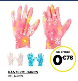 Gifi Gants de jardin offre