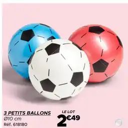 Gifi 3 petits ballons offre