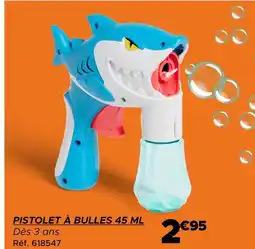 Gifi Pistolet à bulles offre