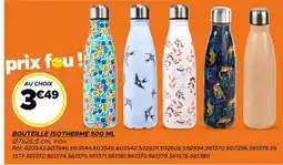Gifi Bouteille isotherme 500 ml offre