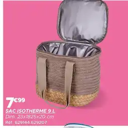 Gifi Sac isotherme 9 l offre