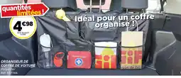 Gifi Organiseur de coffre de voiture offre