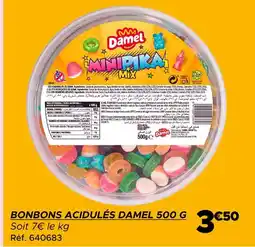 Gifi DAMEL Bonbons acidulés offre