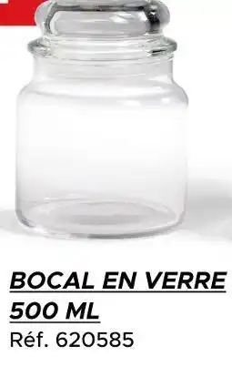 Gifi Bocal en verre 500 ml offre