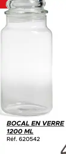 Gifi Bocal en verre 1200 ml offre