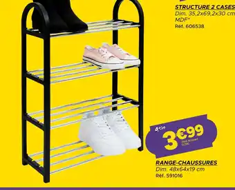 Gifi Range-chaussures offre