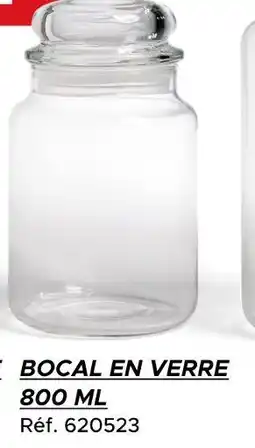 Gifi Bocal en verre 800 ml offre