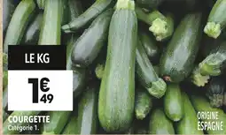 Supeco Courgette offre
