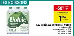 Supeco VOLVIC Eau minérale naturelle offre