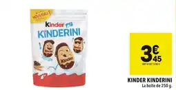 Supeco Kinder Kinderini offre