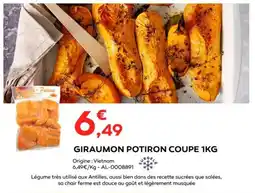 Cabesto Giraumon potiron coupe offre