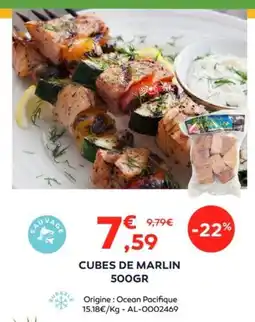 Cabesto Cubes de marlin 500gr offre