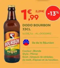 Cabesto BOURBON Dodo offre