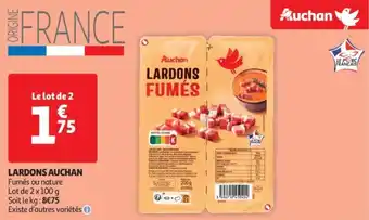 Auchan Supermarché Lardons auchan offre