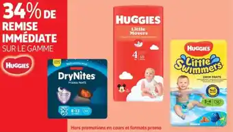 Auchan Supermarché Huggies offre