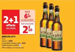 Auchan Supermarché Bière ipa ch'ti offre