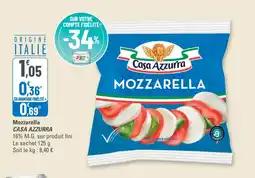 G20 Mozzarella casa azzurra offre