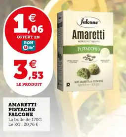 Utile FALCONE Amaretti pistache offre