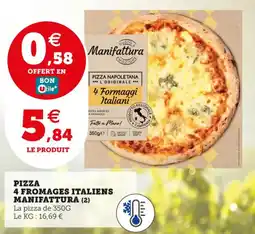 Utile MANIFATTURA Pizza 4 fromages italiens offre