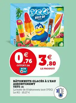 Utile YETI Bâtonnets glacés à l'eau assortiment offre