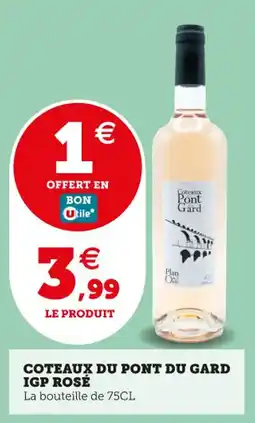 Utile Coteaux du pont du gard igp rosé offre