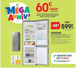 Pulsat SAMSUNG Réfrigérateur combine rb338612esa offre